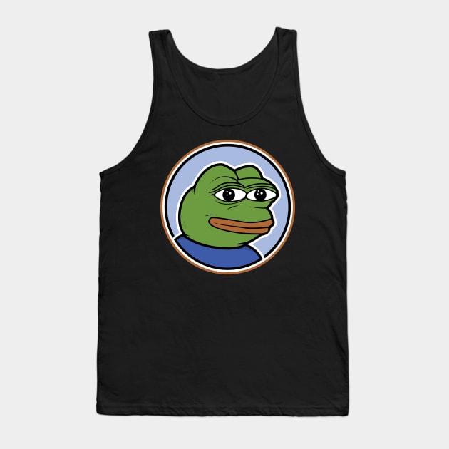 Pepe The Frog Meme T-Shirt Tank Top by UnluckyDevil